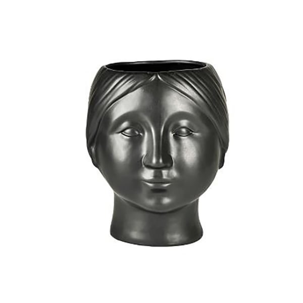 Διακοσμητικο πήλινο βάζο Haga 14302 19.5x17.8x21.3 Cm